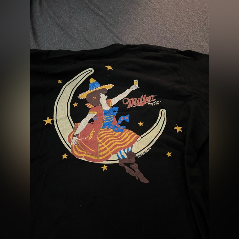 Miller light t shirt